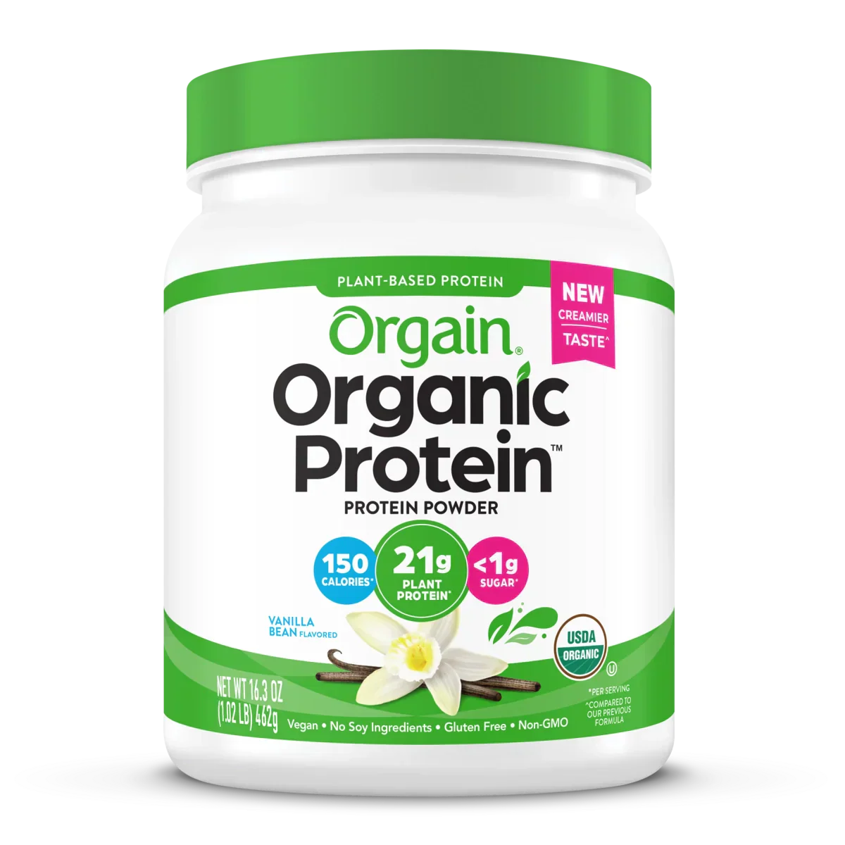 Organic Protein? Plant Based Protein Powder - Vanilla Bean