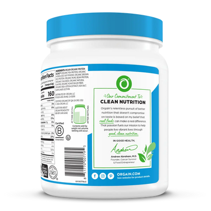 Organic Protein? + Oatmilk Plant Based Protein Powder - Vanilla