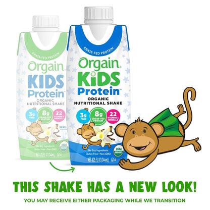 Kids Protein Organic Nutrition Shake - Vanilla